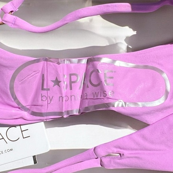 🌻NEW w.tags L*Space Purple Jewel Wilder Bikini Bottom Size Medium - Picture 6 of 10